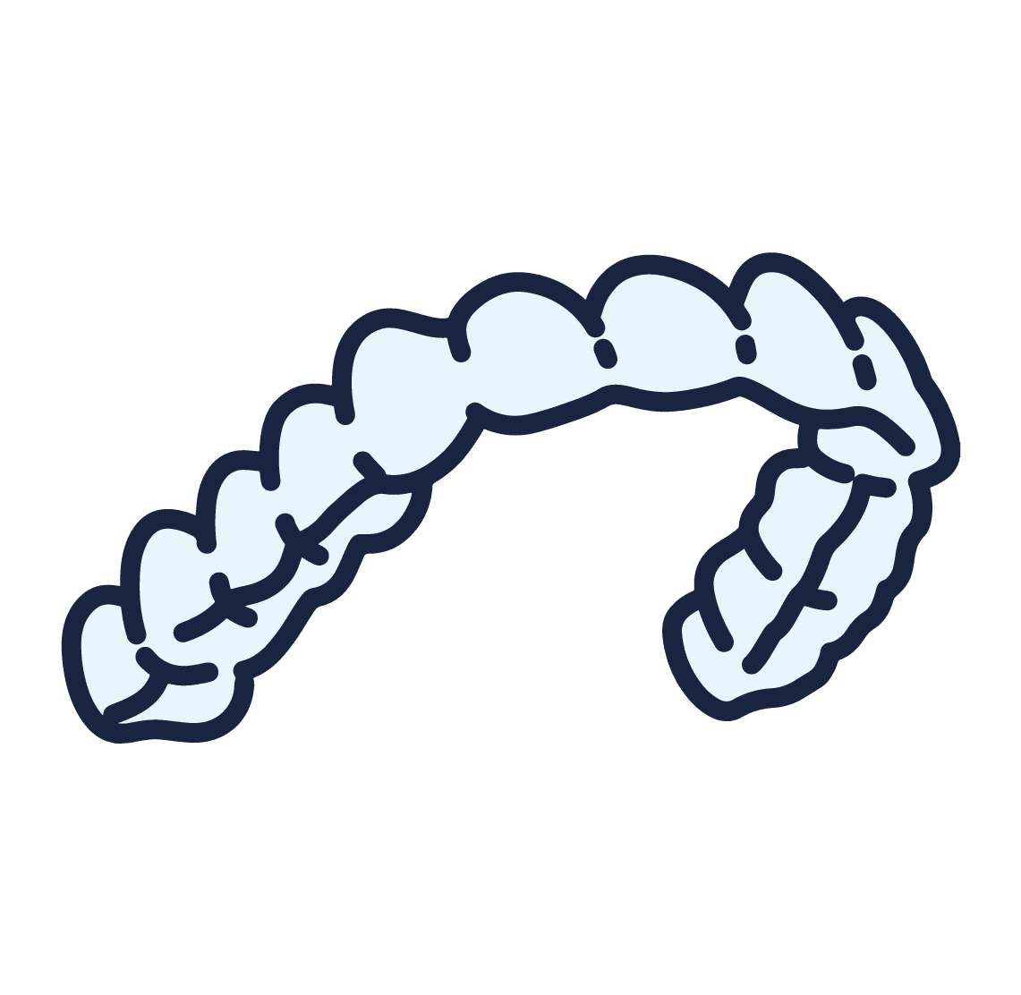 Illustration of Invisalign