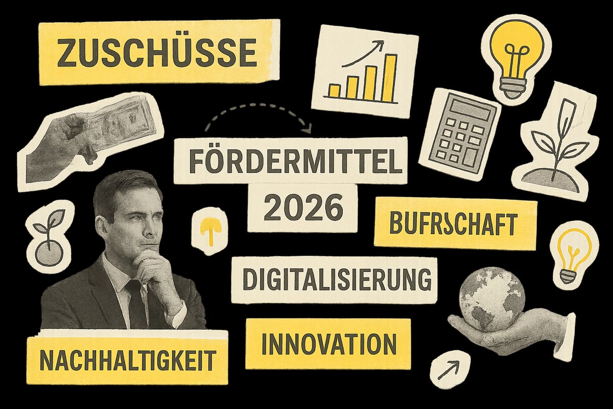Fördermittel 2026: Überblick und Bedeutung für Unternehmen