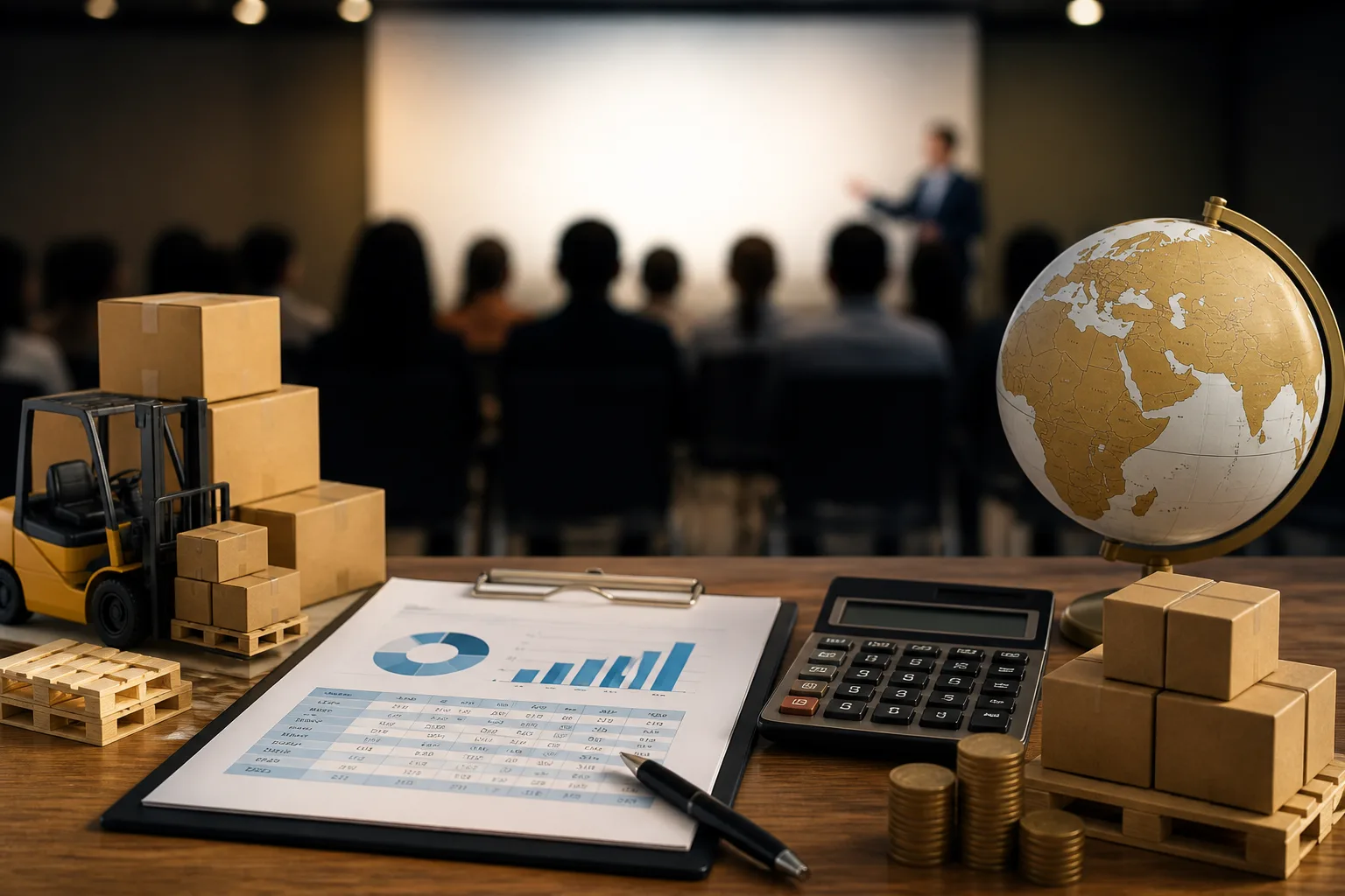 Inventory Valuation Rules for UAE Companies beside a Dubai trade license document and a modern