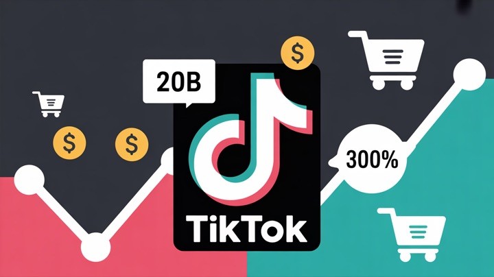 TikTok Shop ecommerce growth infographic