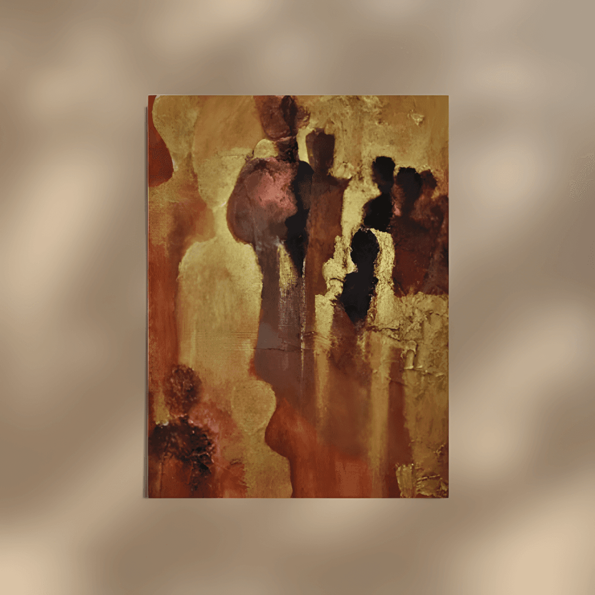 premium art poster and canvas prints, with originals available, from QART , of the artwork " They stood so we can walk "