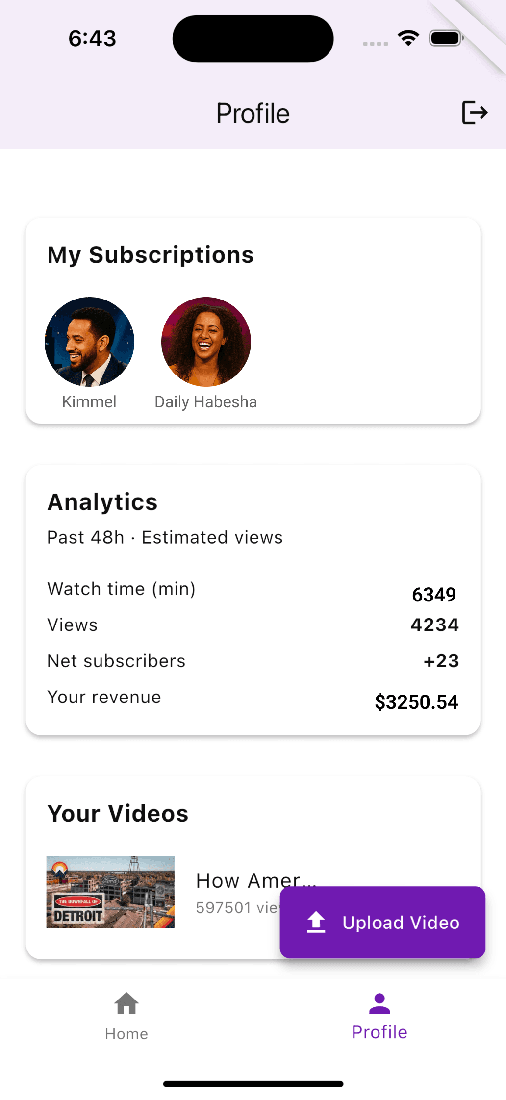 App screenshot