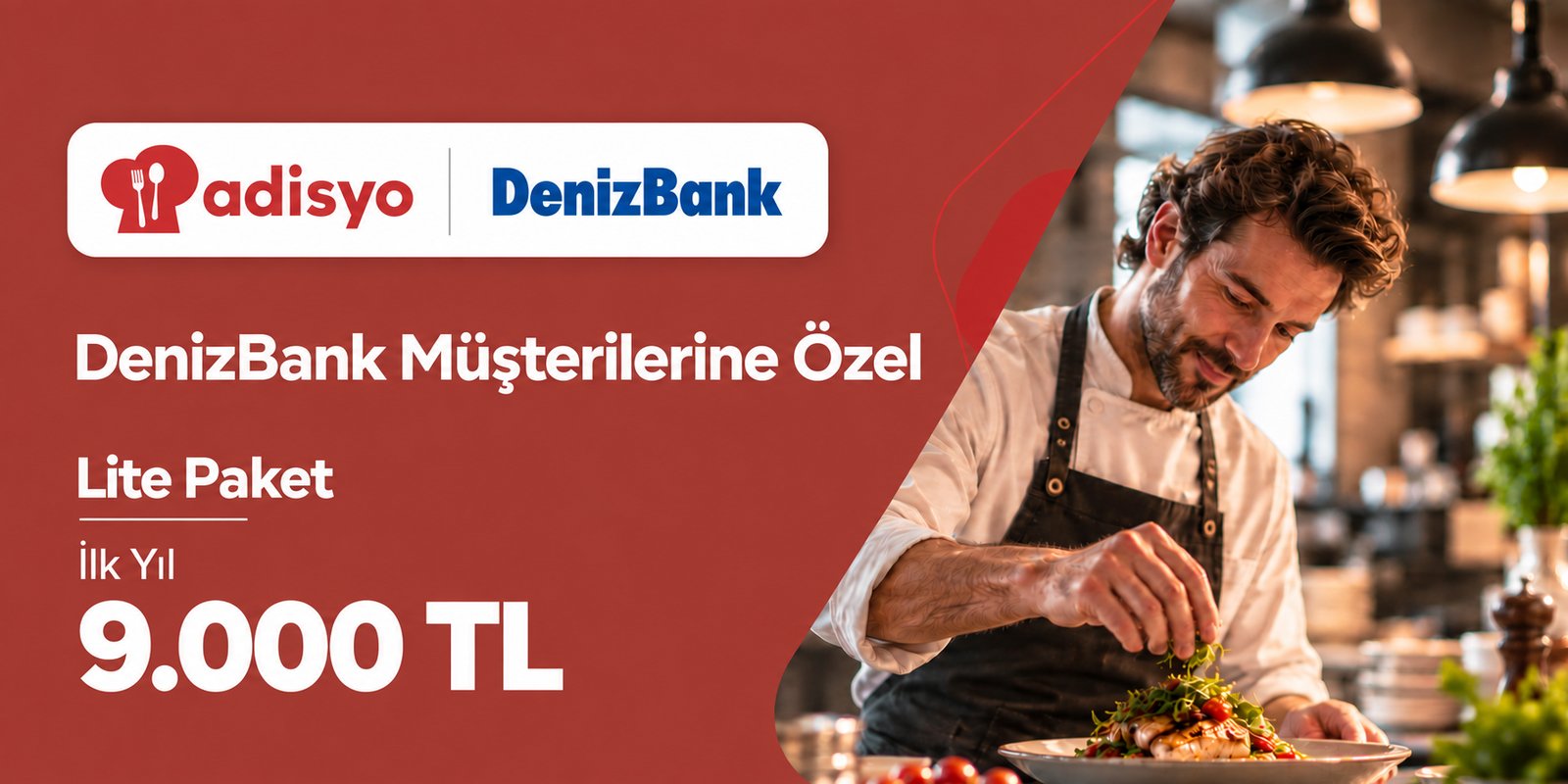 DenizBank müşterilerine özel Lite Paket: ilk yıl 9.000 TL