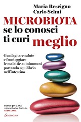 Copertina libro Microbiota, se lo conosci ti curi meglio