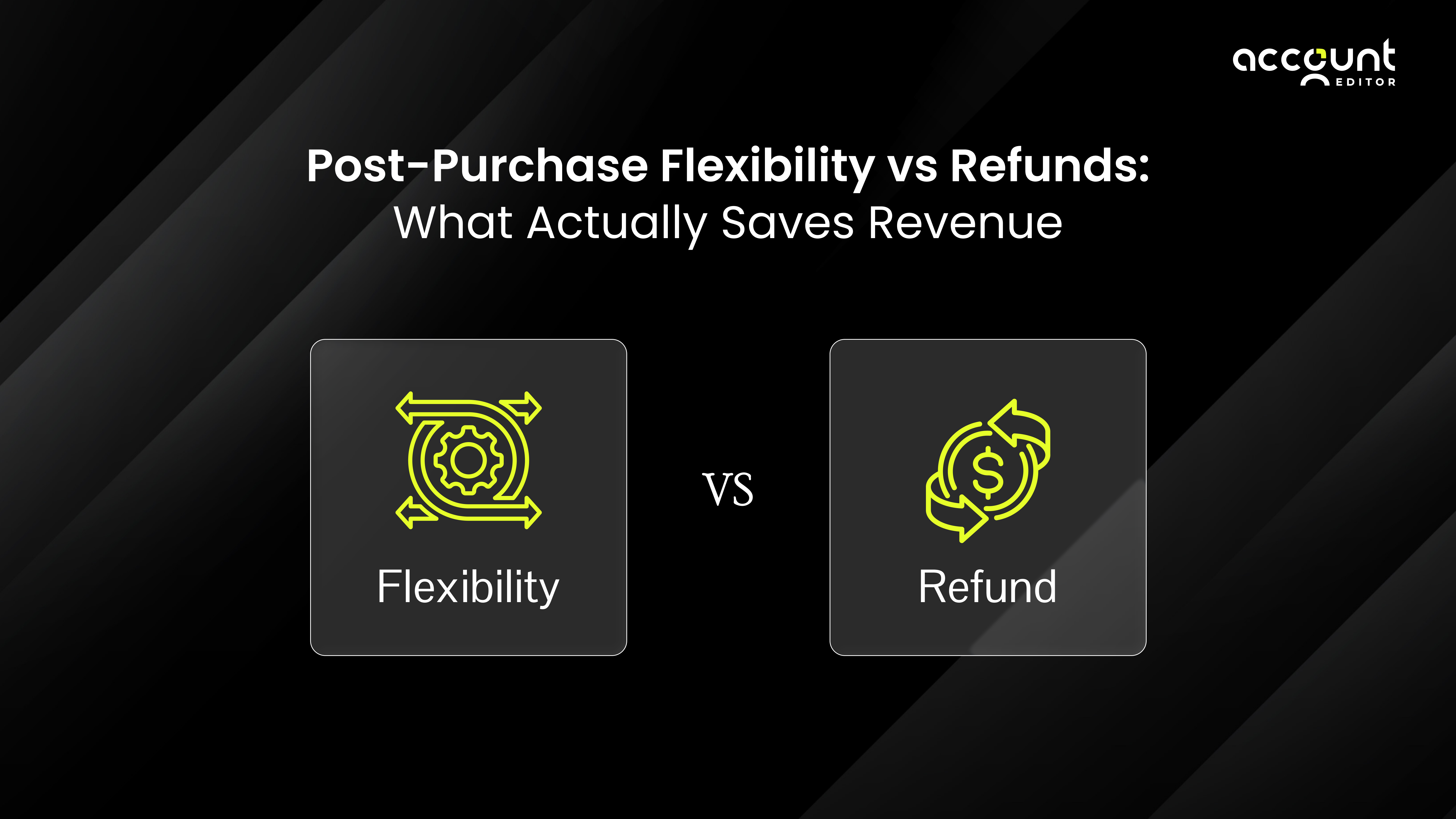 Illustration showing Post-Purchase Flexibility vs Refunds: What Actually Saves Revenue