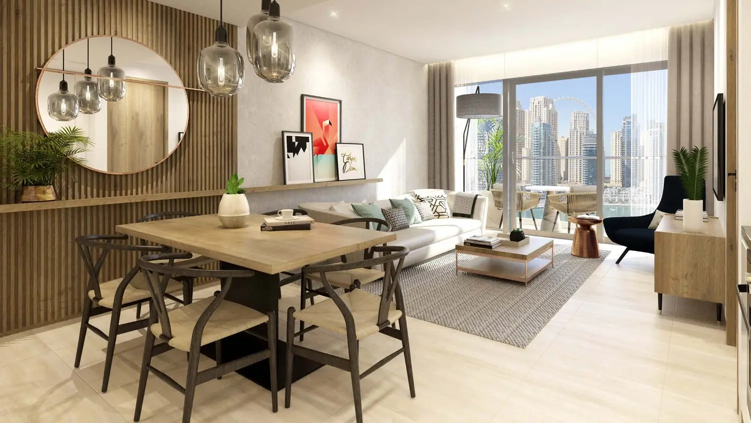 Vida Dubai Marina Interiors