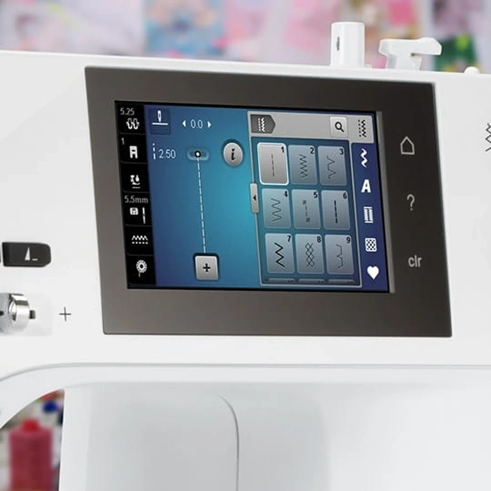 utilisation de Bernina 475 QE