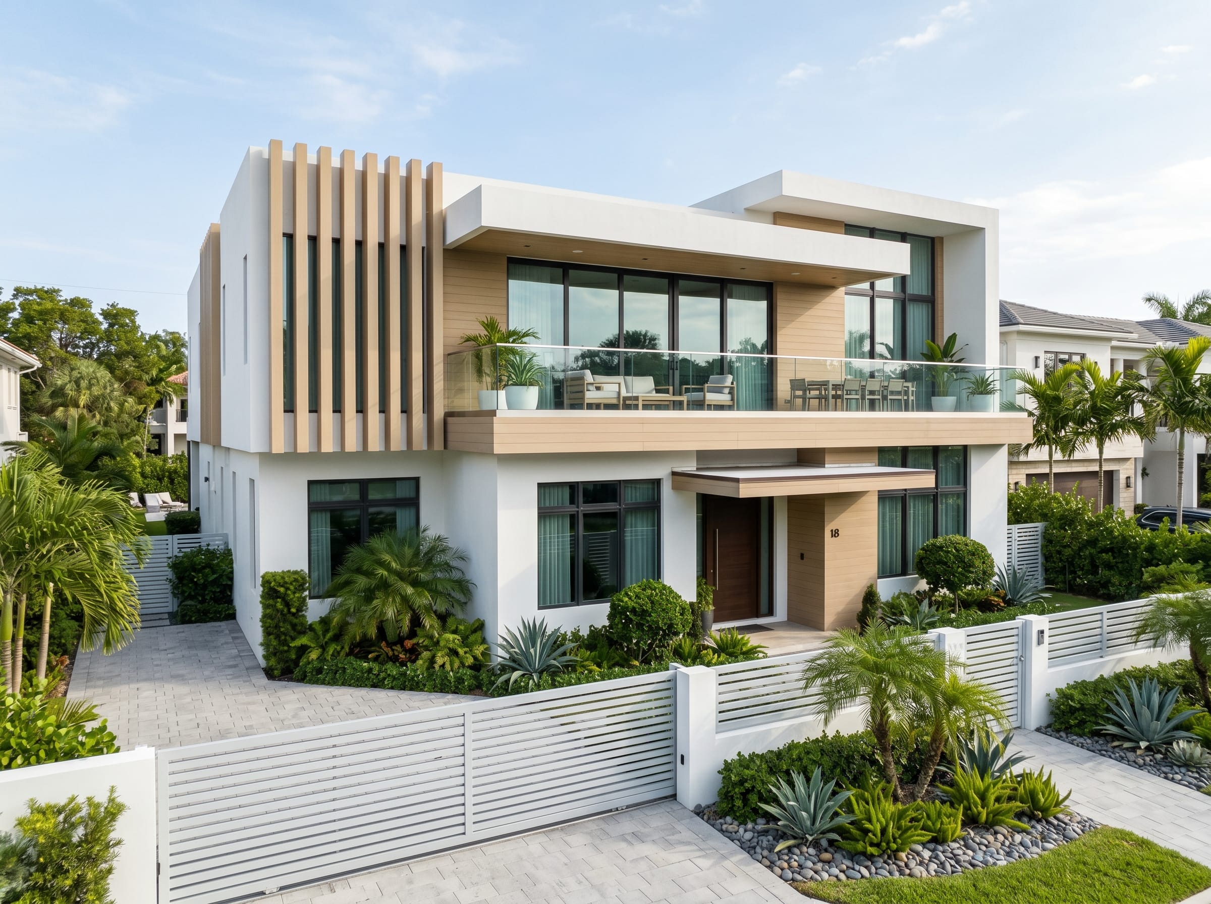 Luxury property exterior