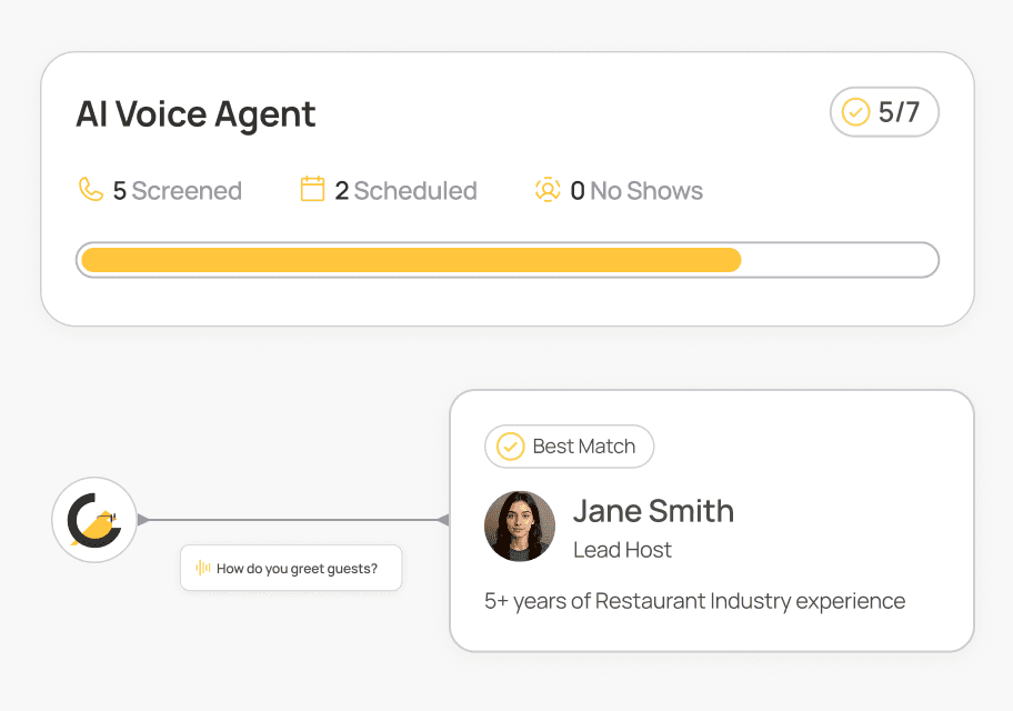 Canary Hiring Technologies , Canary Canary AI for Hiring tax credits and employee retention