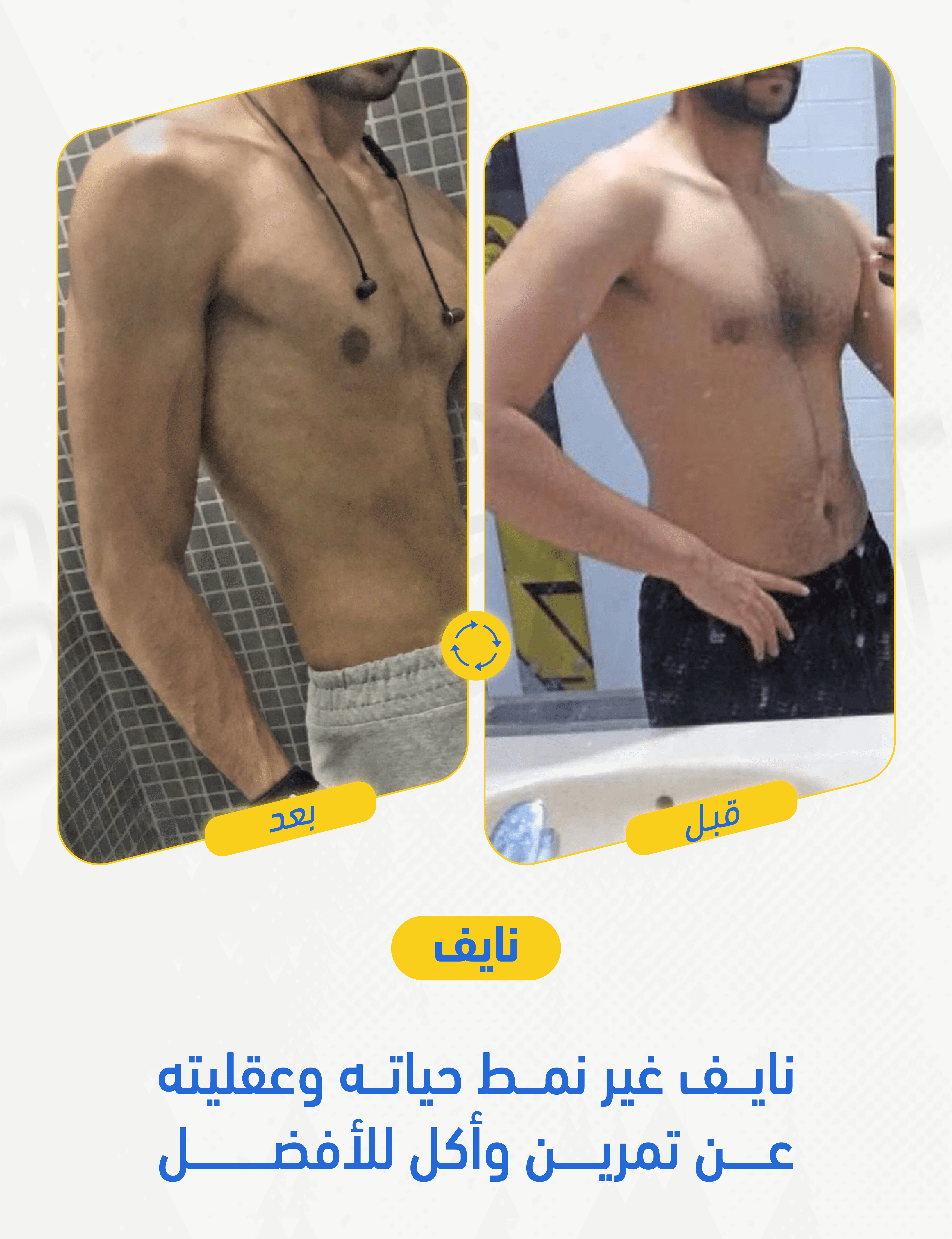 نتيجة مشترك: قبل وبعد التحدي