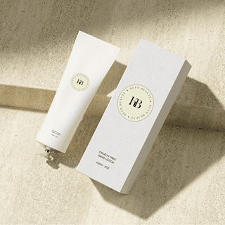 Beauty cosmetic products and packaging, designed by brand and content agency called ais boutique agency