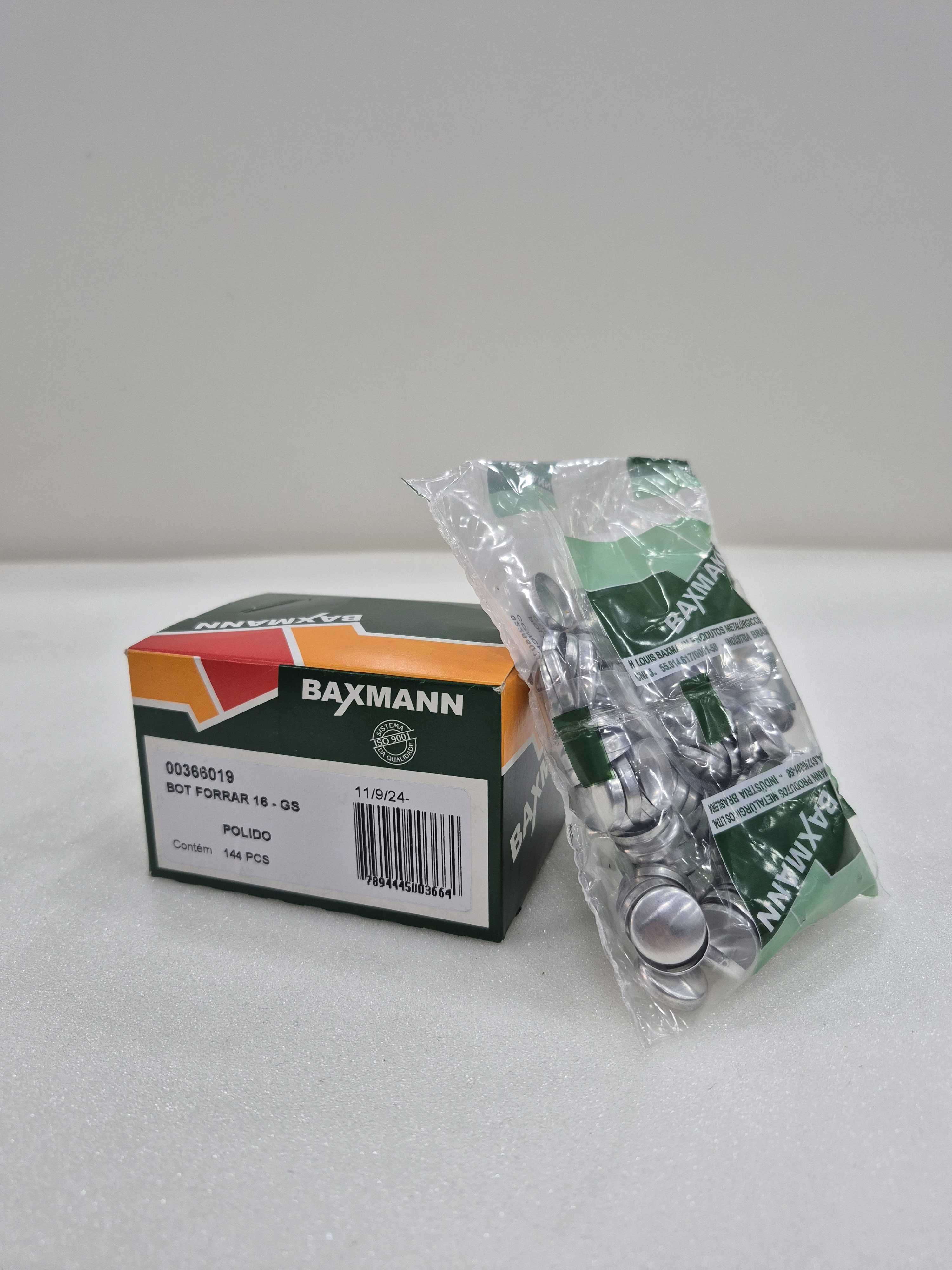 Botão BaxMann Tamanho 16