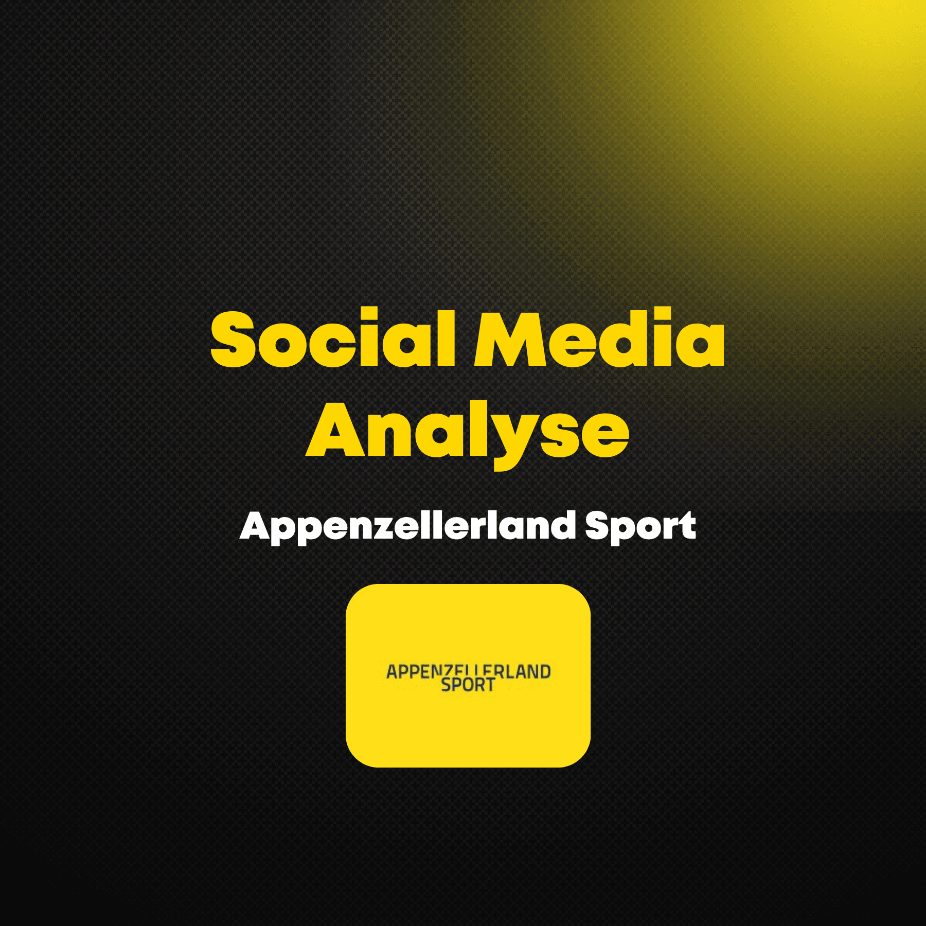 Social Media Analyse für Appenzellerland Sport (Alperna Resultat) 