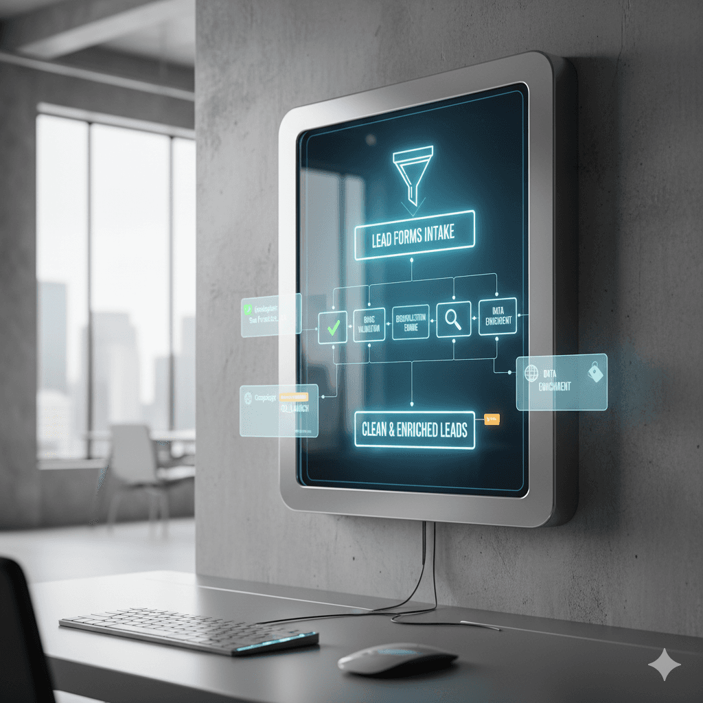 Dashboard showing MRR of $69,897 and 1206 active users with an upward trend graph.