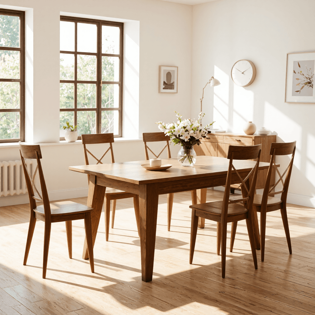 product photography of dining chair