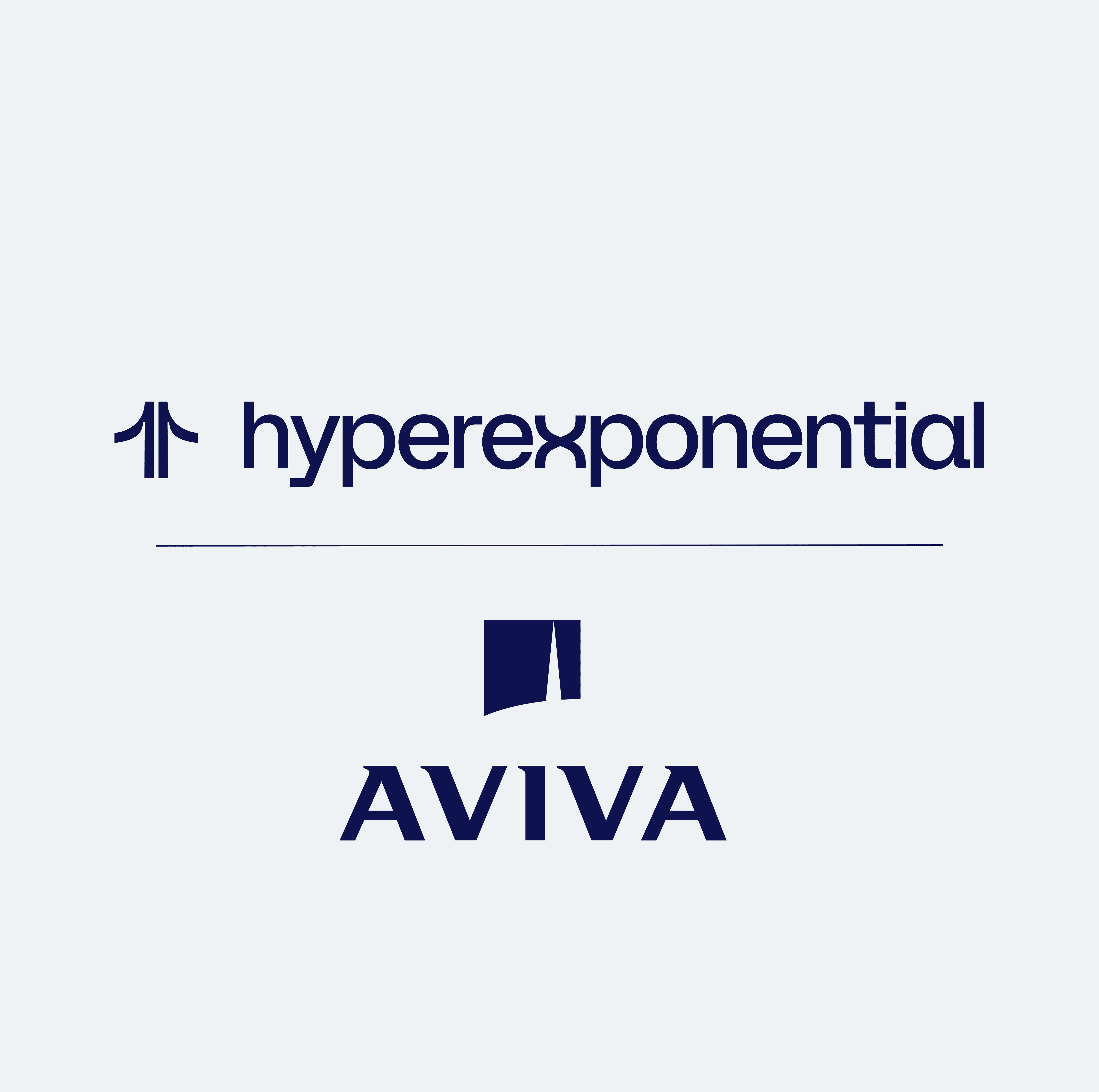 hyperexponential partner with Aviva