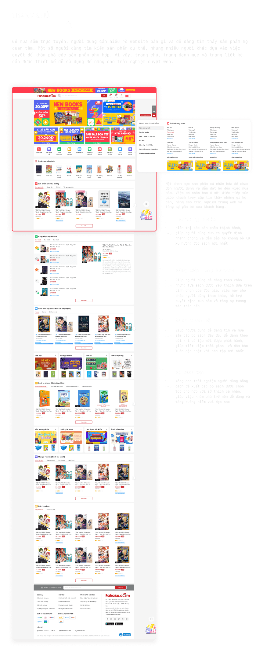 UI Design 1 UXUI case study Fahasa - UXUI Product Design Nguyen Tan Toan
