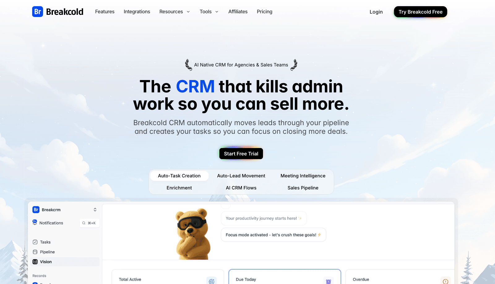 Lightweight CRM - Breakcold