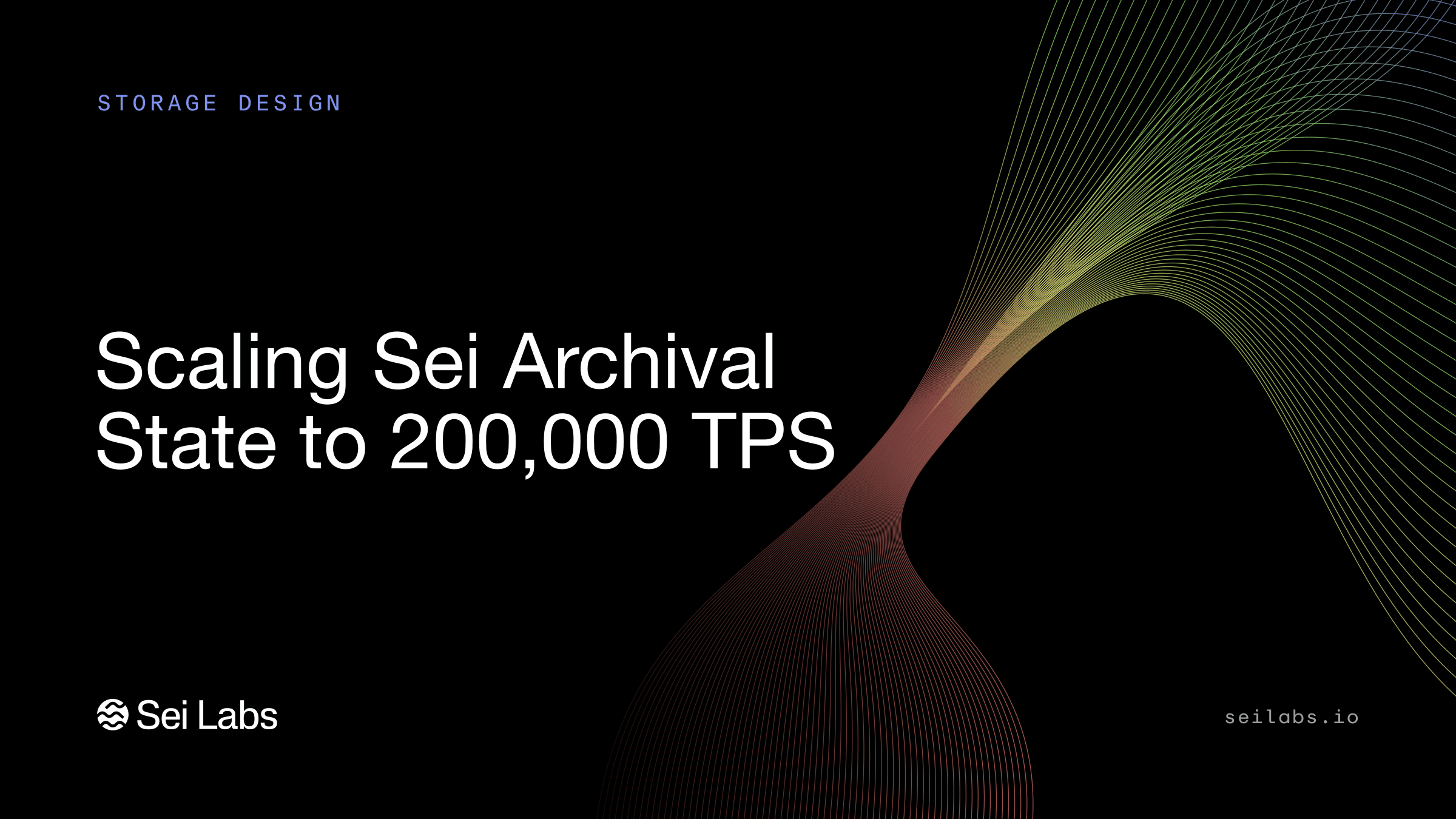 Building Giga: Scaling Sei Archival State to 200,000 TPS | Sei Labs ...