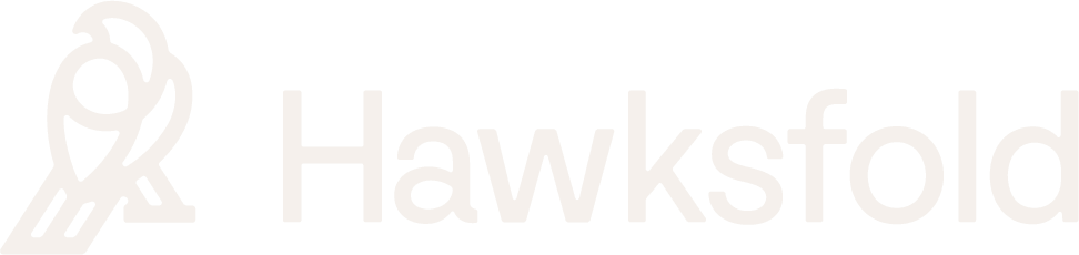 Hawksfold Logo, Home Navigation