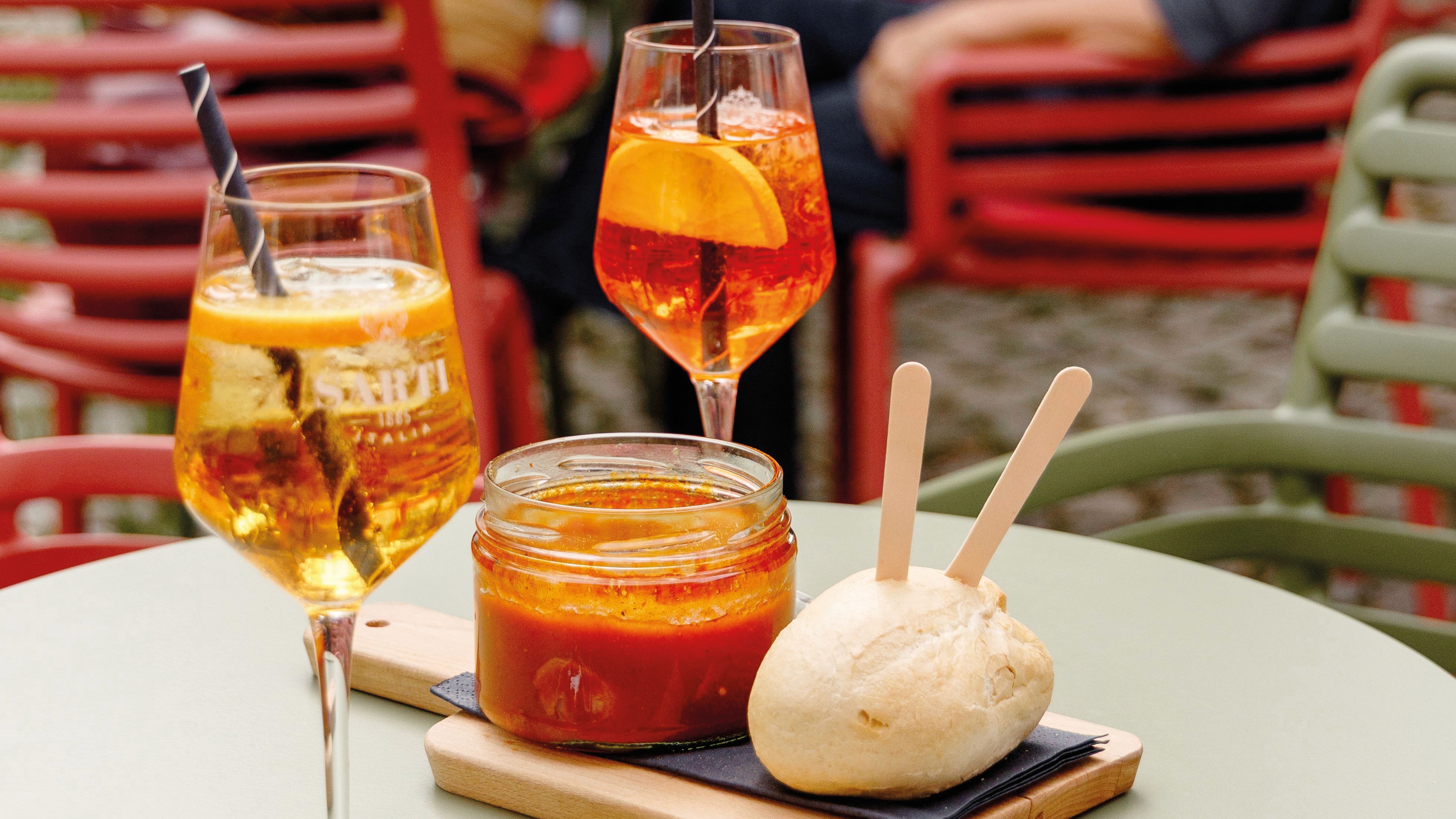 Aperol & Currywurst Spritz59 