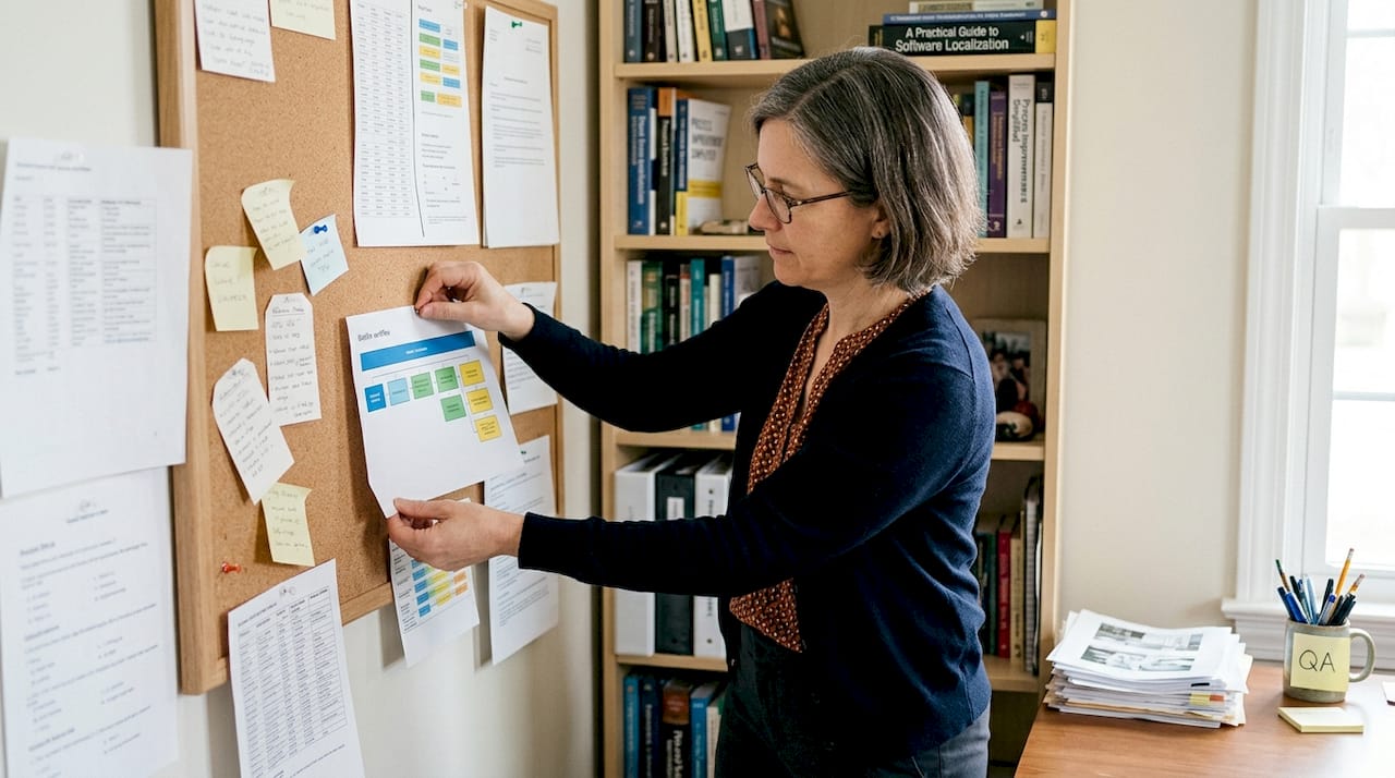 Manager mapping translation workflow steps