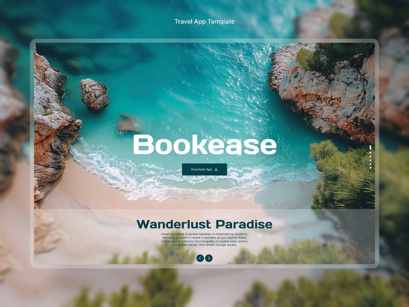 Bookease — 极简3D 插画风旅游酒店网站设计灵感