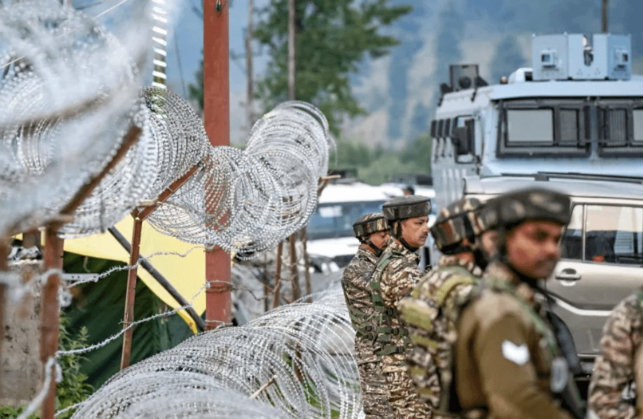 Kashmir is one of the most militarized regions in the world. [File: Tauseef Mustafa/AFP] (Photo Courtesy of Al Jazeera)