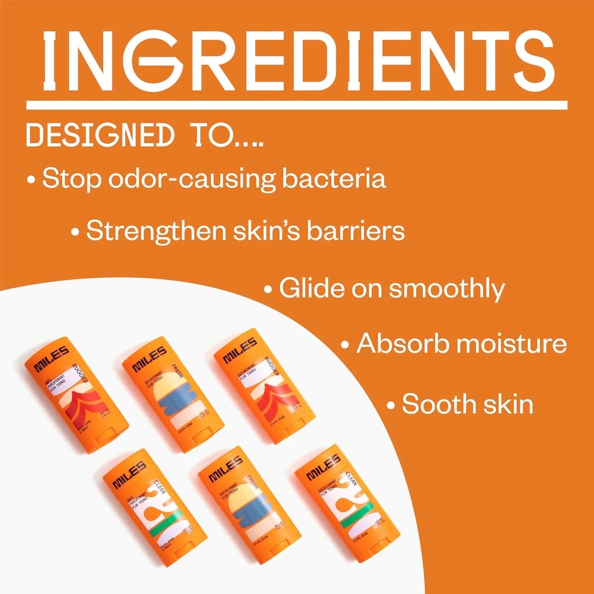 Miles Deodorant Amazon Graphics Ingredients