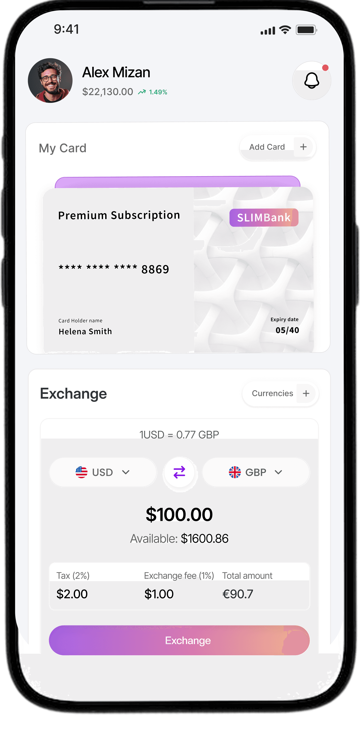 Mobile Dashboard