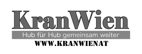 Logo of KrainMien, featuring stylized text in gray and black colors.