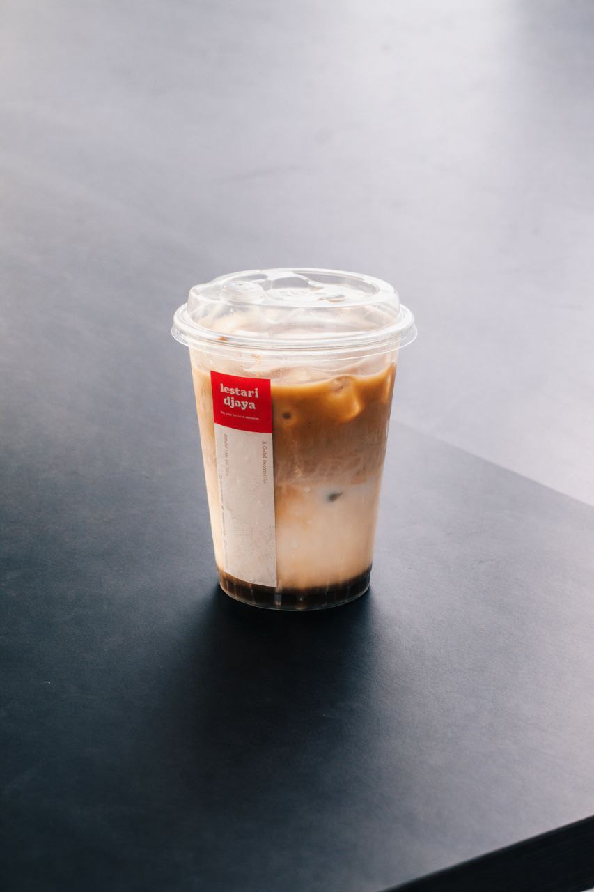 lestari djaya coffee palm sugar latte