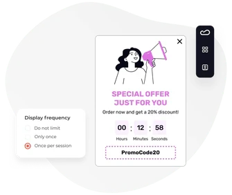 Claspo - Use Relative Countdown Timers