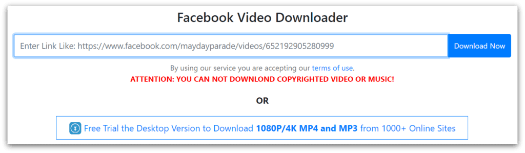 KeepVid Facebook video Downloader