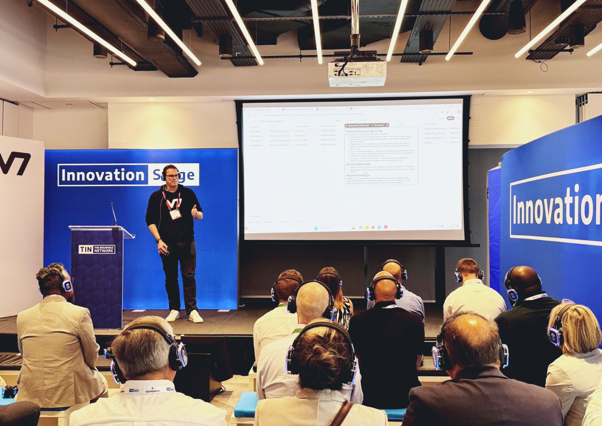 Photo of stands from ECR conference