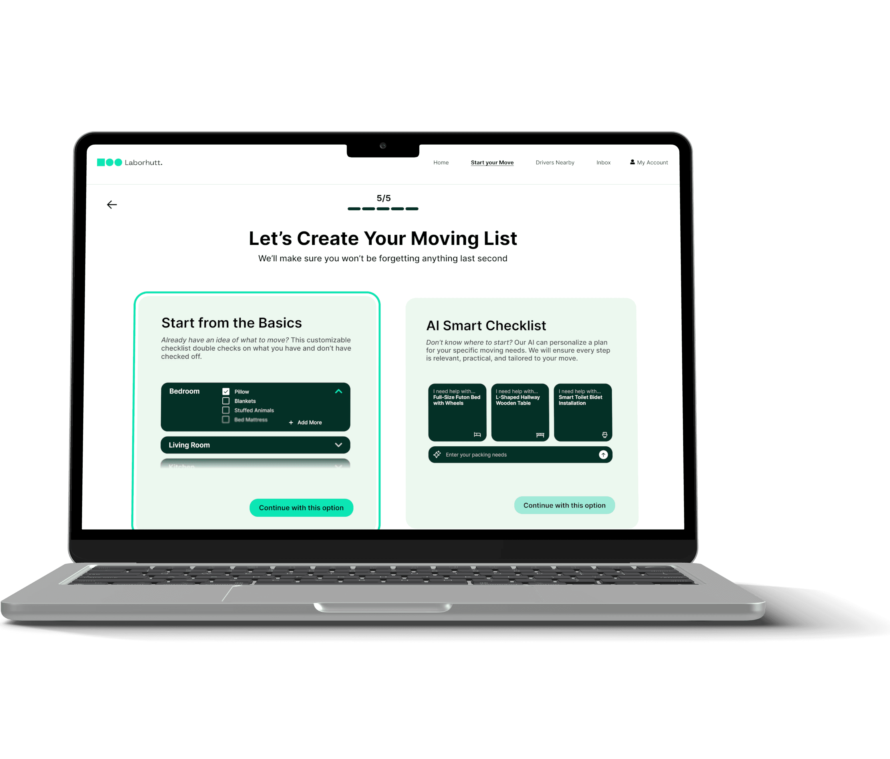 Checklist Creation Design