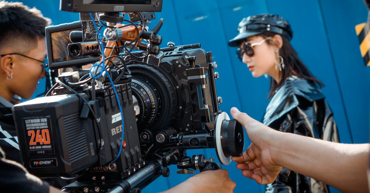 Professional studio recording setup