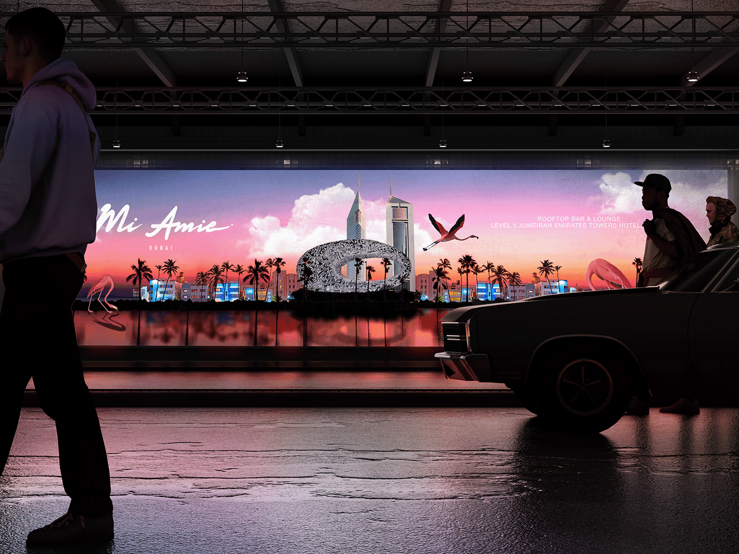 mi amie dubai billboard