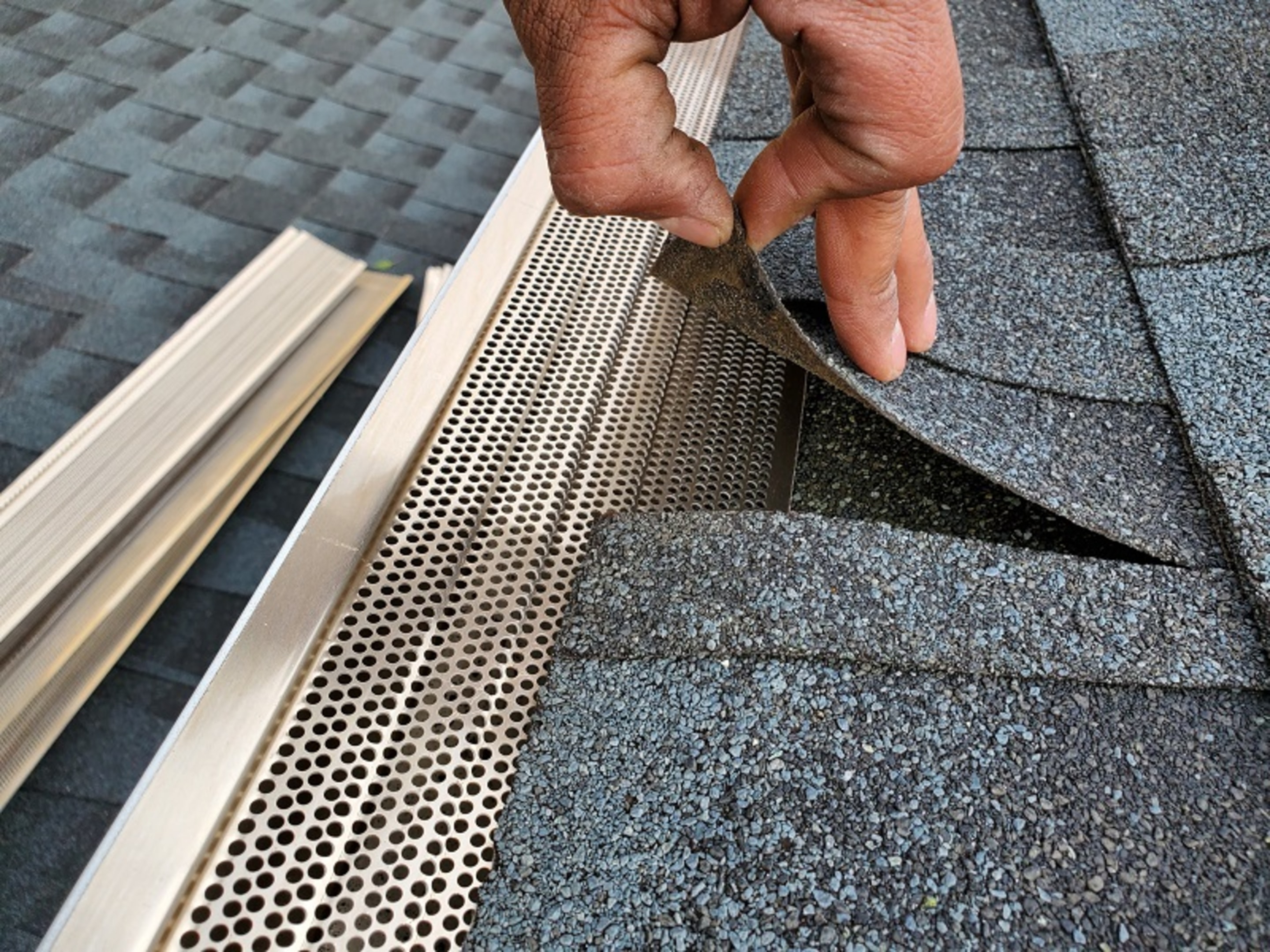 Installing Gutter Guards for Long Term Protection