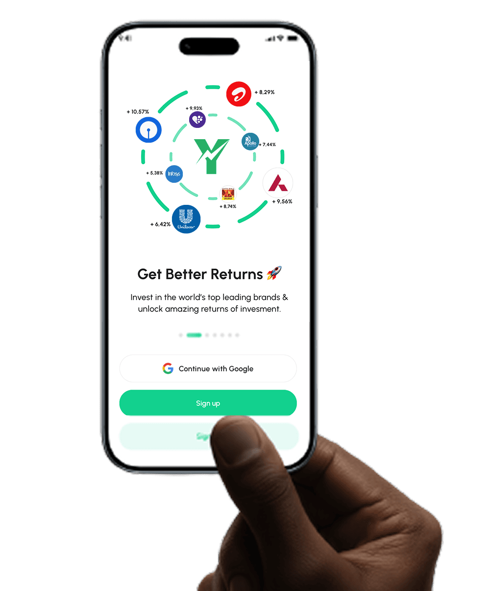 Yield app on phone