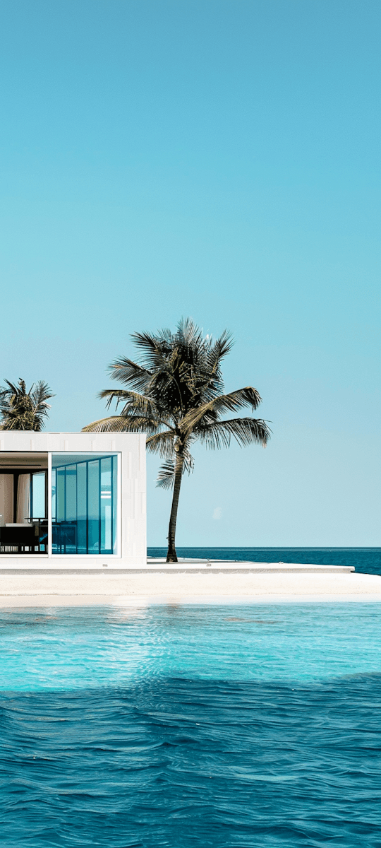 Serene tropical escape