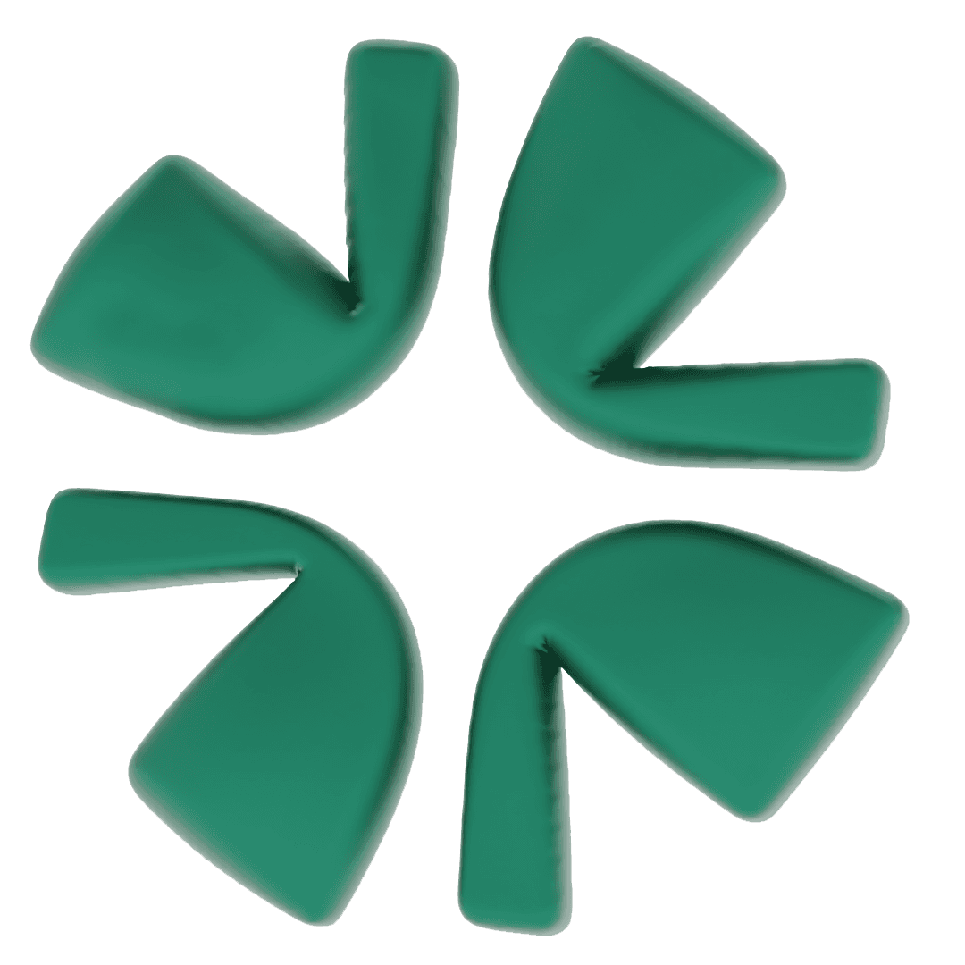 Abstract metalic shape