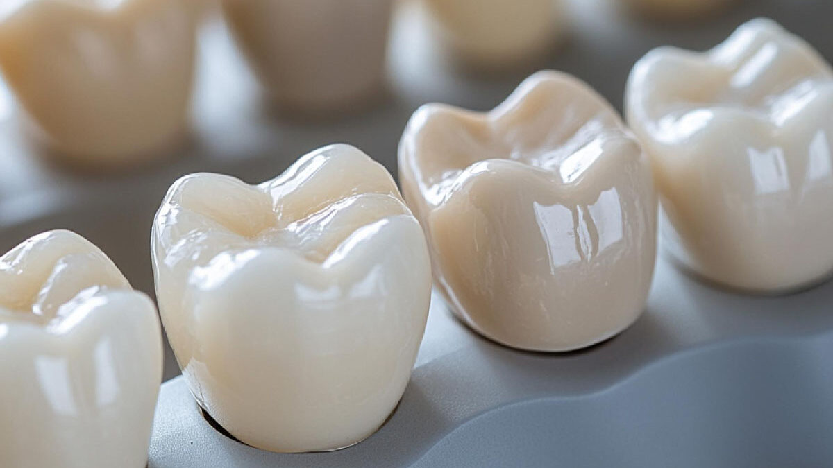 porcelain dental crown