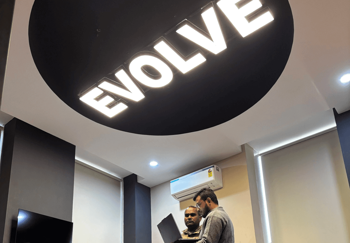 group of people having a meeting