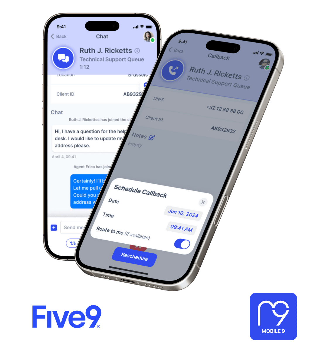 Mobile 9 - Mobile App for Five9