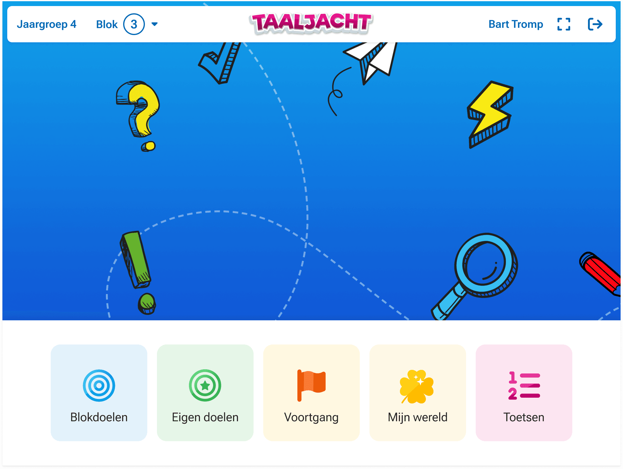 afbeelding nieuwe startscherm Taaljacht Taal