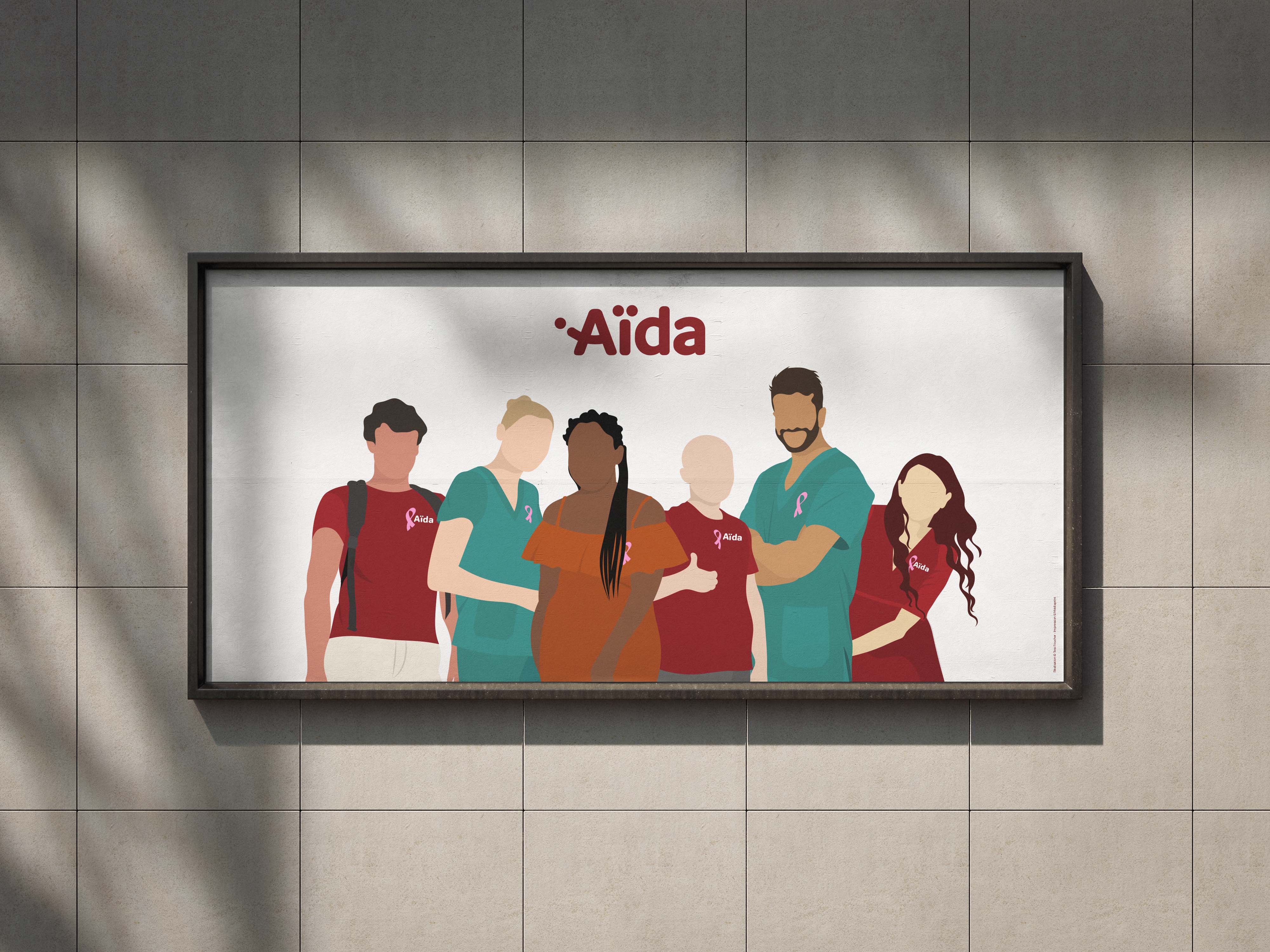 Affiche_Association Aïda_Graphisme Tess Foucher