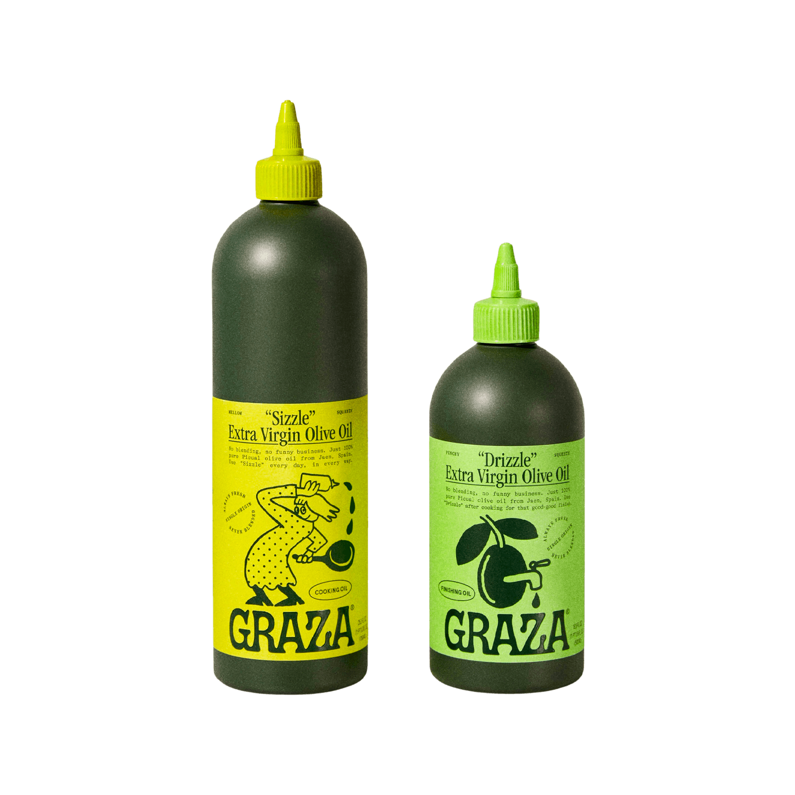 Graza “Drizzle” & “Sizzle” Extra Virgin Olive Oil