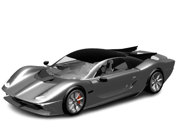 Supercar PNG GREY Belharra Boutin 3/4