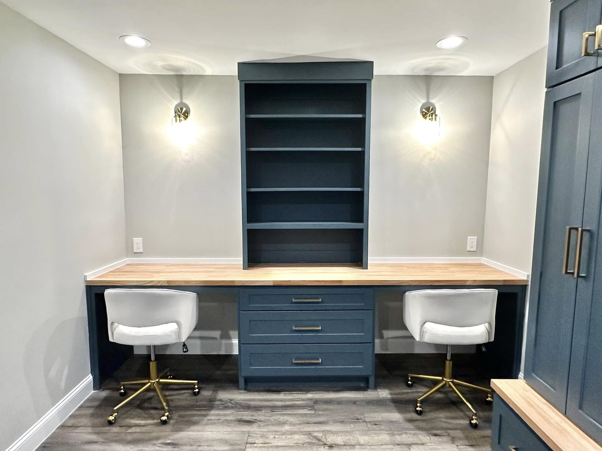 Dedicated home office area